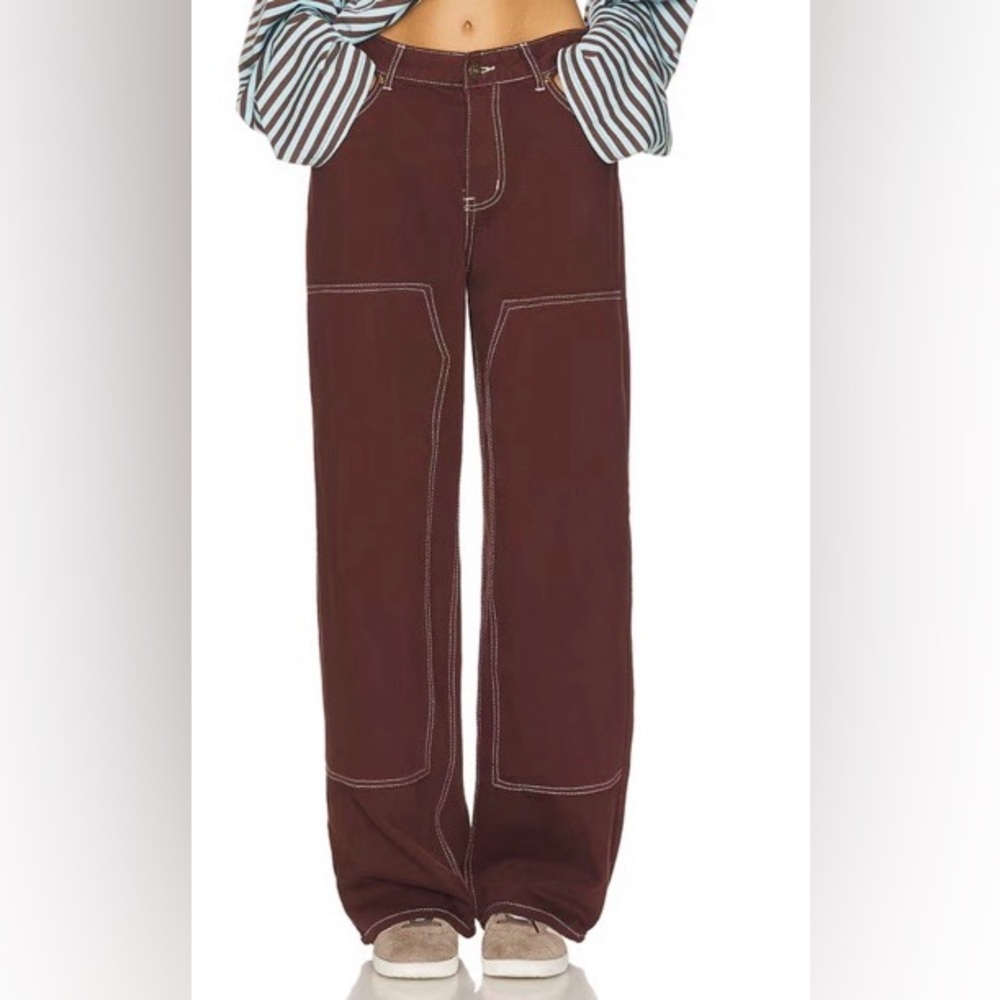 LIONESS Anchor Jeans in Chocolate